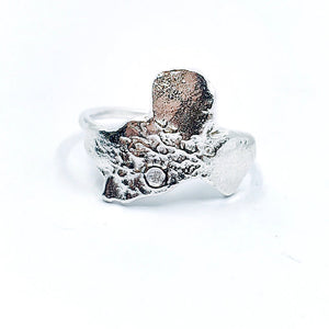 Open image in slideshow, Blossoms Silver Ring
