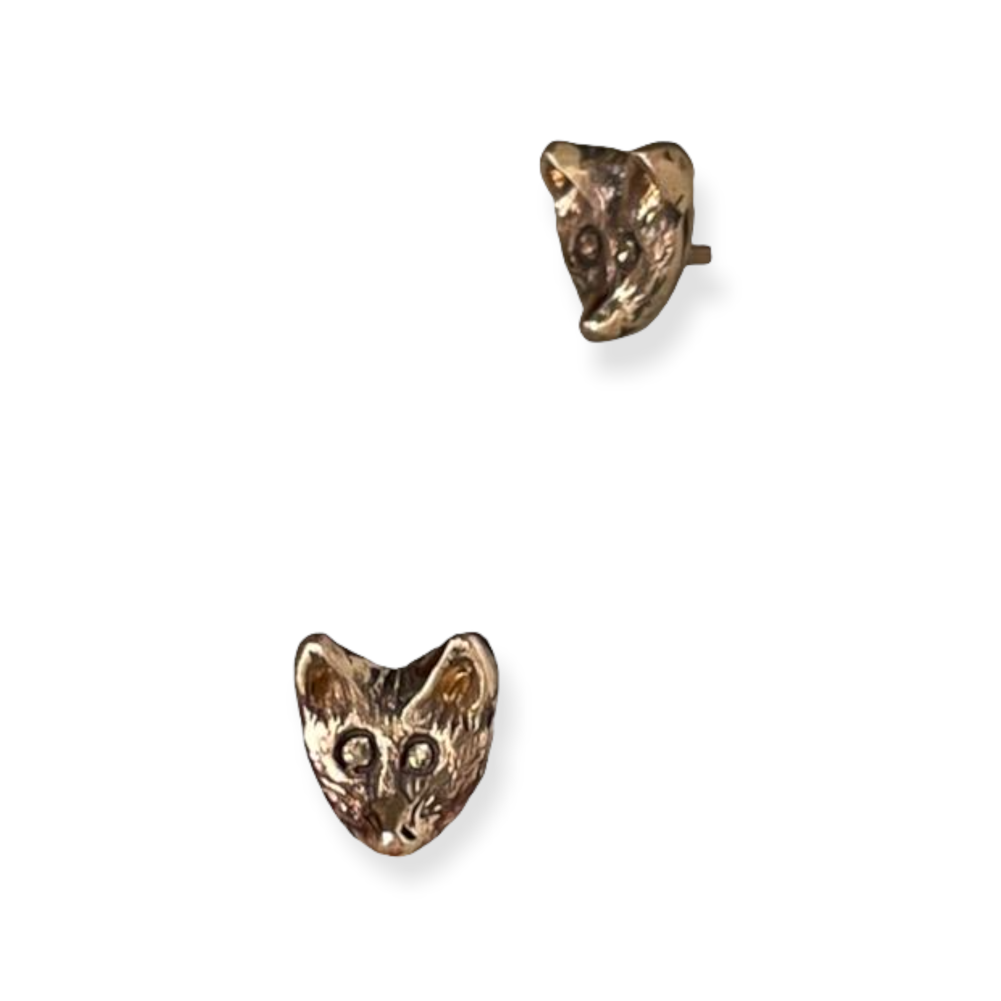 The Beasts. Foxy Bronze Earrings