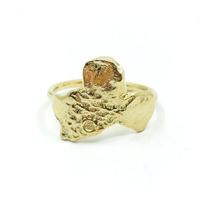 Open image in slideshow, Blossoms Gold Ring
