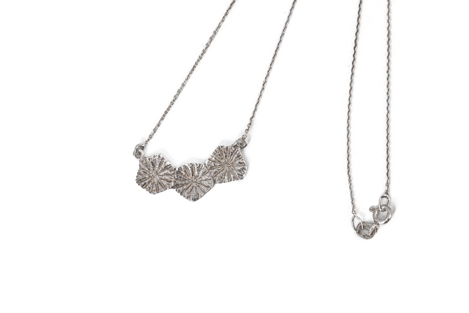 Poppy Silver Necklace