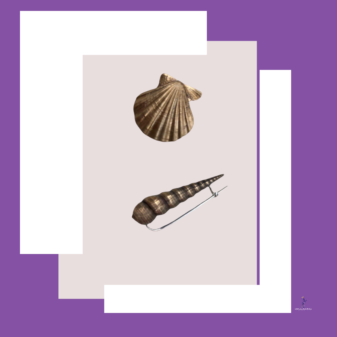 Snail brooch