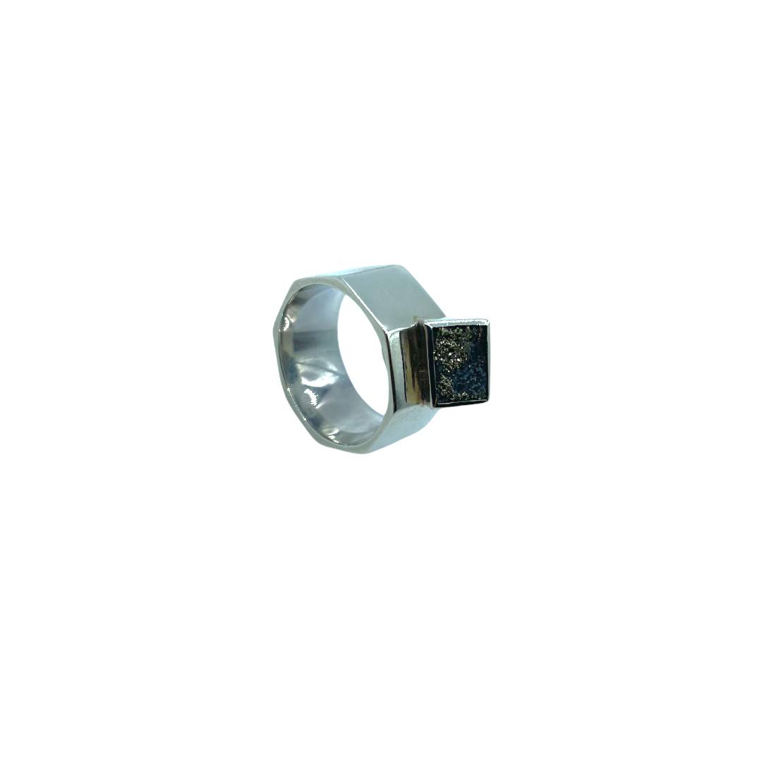 Pyrite Ring Series 004