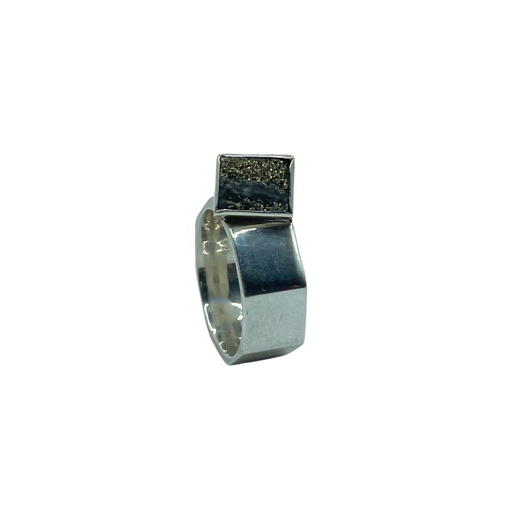 Pyrite  Ring Series 003