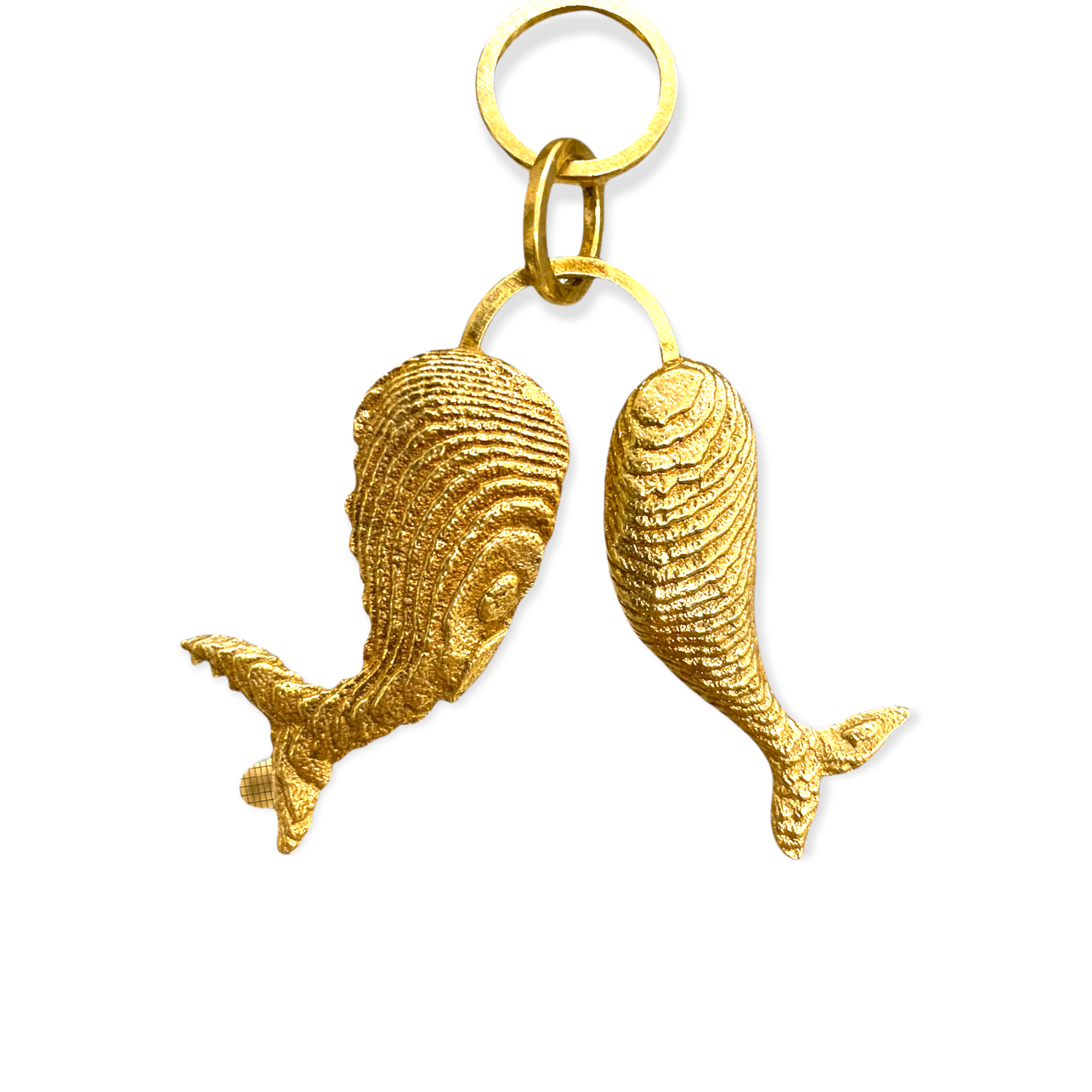 Moby & Dick Double & one earring Gold